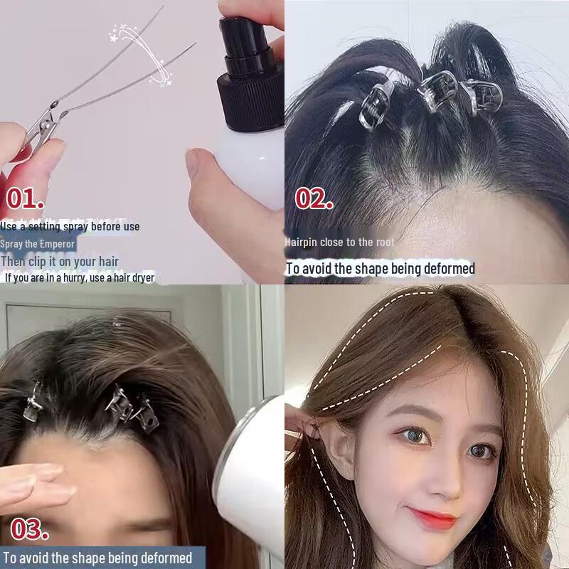 Women's Duckbill Hair Clip for Seamless Root Lifting and Styling