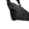 PRADA lightweight Diagonally hung Shoulder Bag Nylon black Women Used