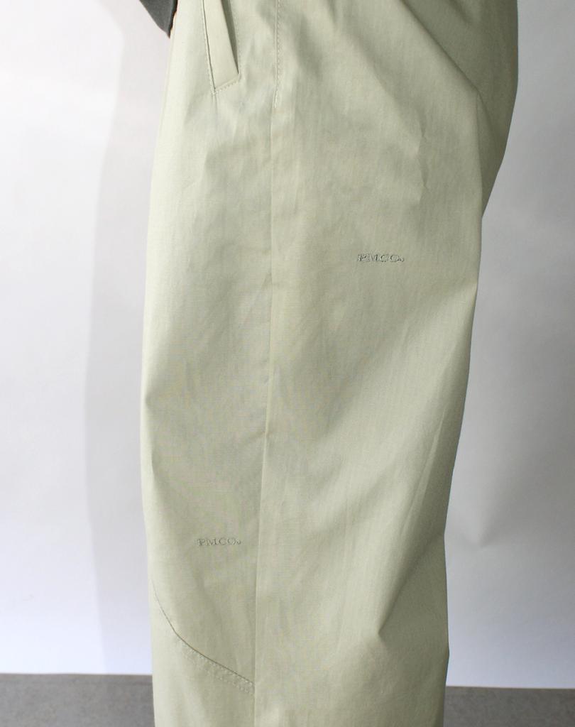 PMCO Curved Cut Wide Pants (Khaki Beige)