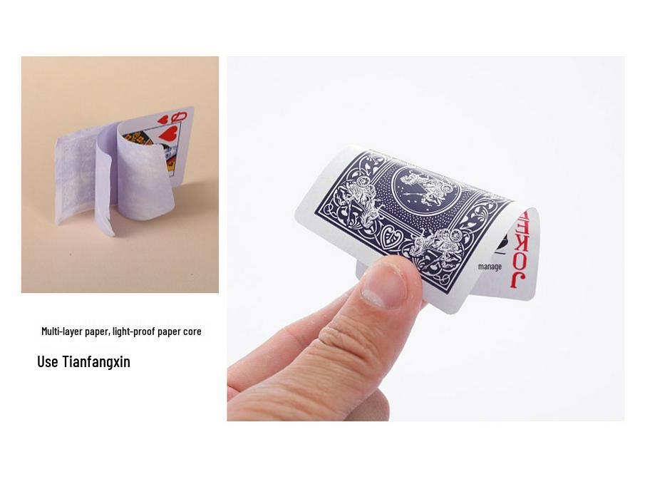 Wangdao 803 Durable Poker Cards: Thickened Decks for Home & Card Rooms, 100-Pack