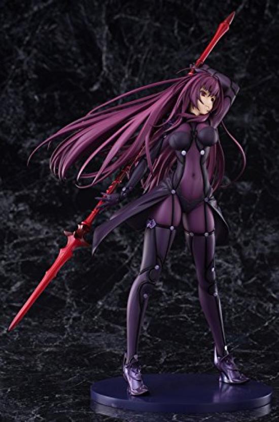 Objednejte si hotovou figurku Fate/Grand Lancer/Scathach v měřítku 1/7, lakovanou v PVC.