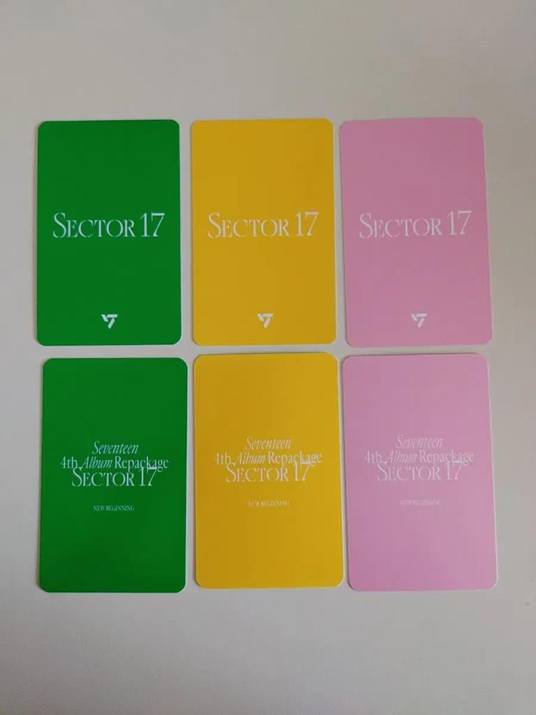SEVENTEEN Joshua Package Sector 17 Rack Full Set