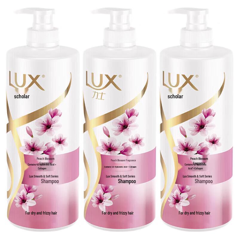 LUX Spring Peach Blossom Shampoo 3-Pack