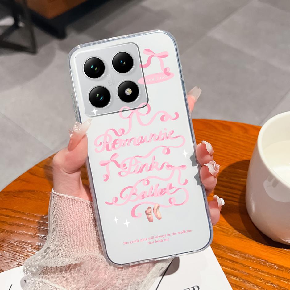 Case For Xiaomi 15T 15T Pro Adorable Astronaut Cat Anti-Fingerprint Fashion Transparent Housing For xiaomi15t 15tpro Protector