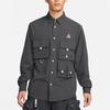 Men's Nike ACG Dri-fit Uvdevastation Trail Multiple Pockets Casual Solid Color Long Sleeves Navy Blue Jacket DN3937-070