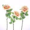 3Pcs Artificial Rose Flower Single Stem Fake Rose For Proposal Wedding Bouquet Home Party Table Centerpiece Decoration
