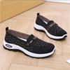 Summer Thin Breathable Shoes for Women – Slip-On Anti-Slip Soft-Sole Lightweight Comfortable Shoes for Middle-Aged & Elderly Mother's Shoes