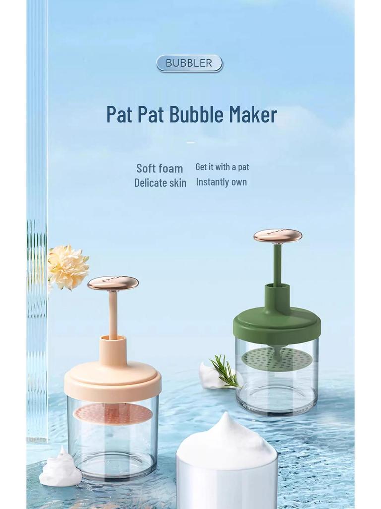 Portable Press-Type Facial & Shampoo Foam Maker