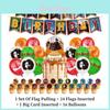 Colorful Sea Beast Themed Birthday Party Decoration Set