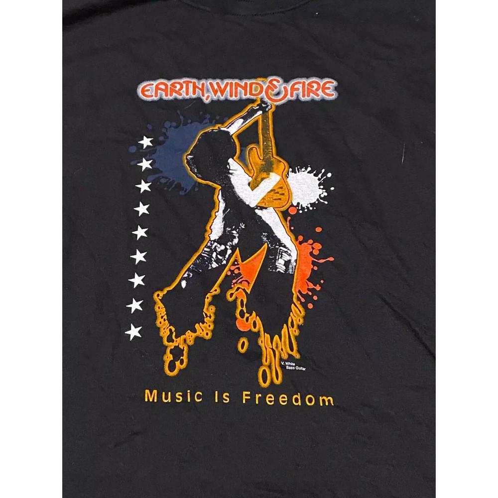 

Earth Wind amp; Fire Shirt Short Sleeve Black All Size T-shirt Unisex T-Shirt XL