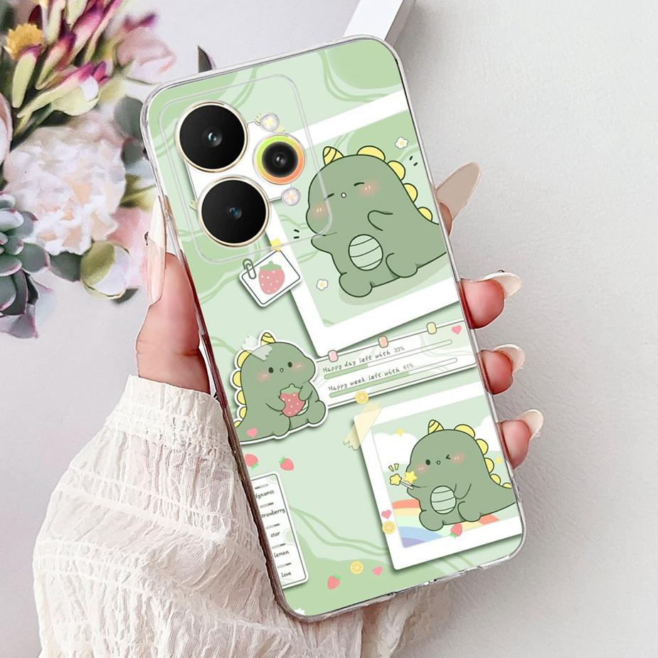 

For Realme 15 5G Case RMX5106 Stylish Painted Cover Soft Slim Phone Case For Realme 15 Pro RMX5101 Realme15 5G Back Cover Fundas Realme 15 Pro