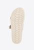 Wittchen Women's Beige Suede Leather Flip-Flops