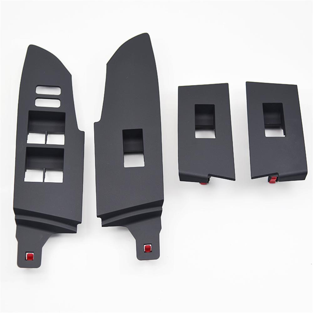 4Pcs/Set Car Window Switch Panel Cover Trim LHD Fit for Toyota Corolla 2014 -2018