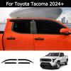For Toyota Tacoma 2024 Car Window Rain Eyebrows Rain Proof Window Strips Tacoma 2024 Sunshade