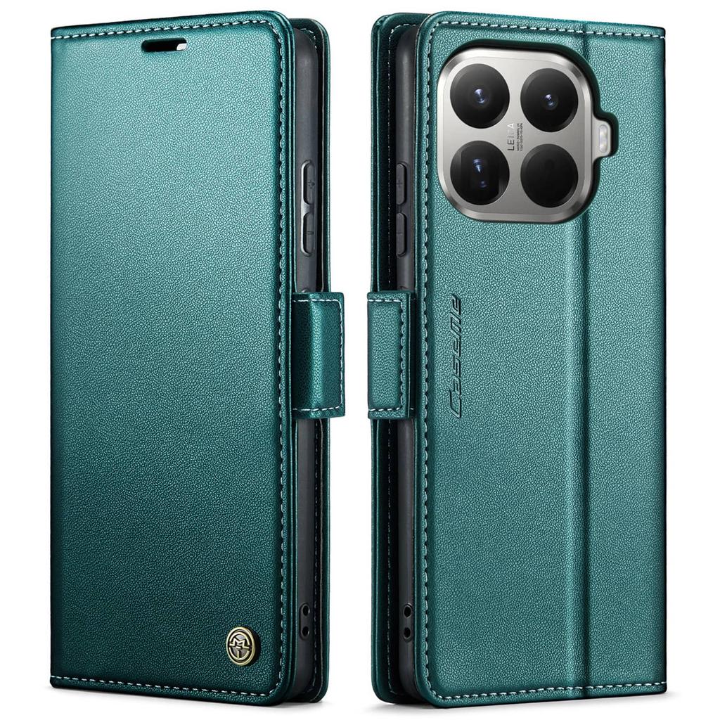 For Xiaomi 15T Pro Xiaomi 15T Case With Card Holder, Wallet Case with RFID Blocking, Durable Leather Kickstand Magnetic Clasp