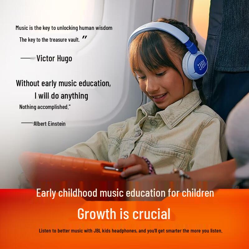 JBL JR320BT Kids Wireless On-Ear Bluetooth Headphones