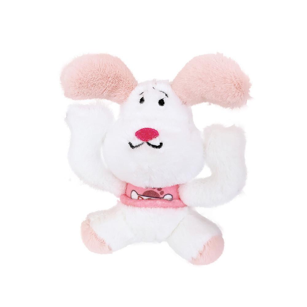 Entzückender Plüschhund-Schlüsselanhänger im koreanischen Stil Niedliches Cartoon-Spielzeug Geschenk für Schüler