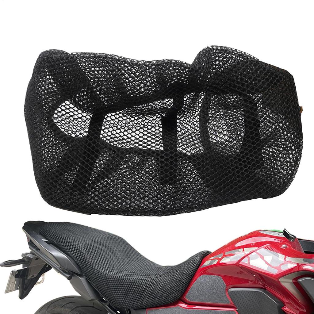 Motorcycle Seat Pad Sun Protection Seat Pad Motorcycle Sun Protector Honeycomb Cushion for Snowmobile Riding Daily Commuting