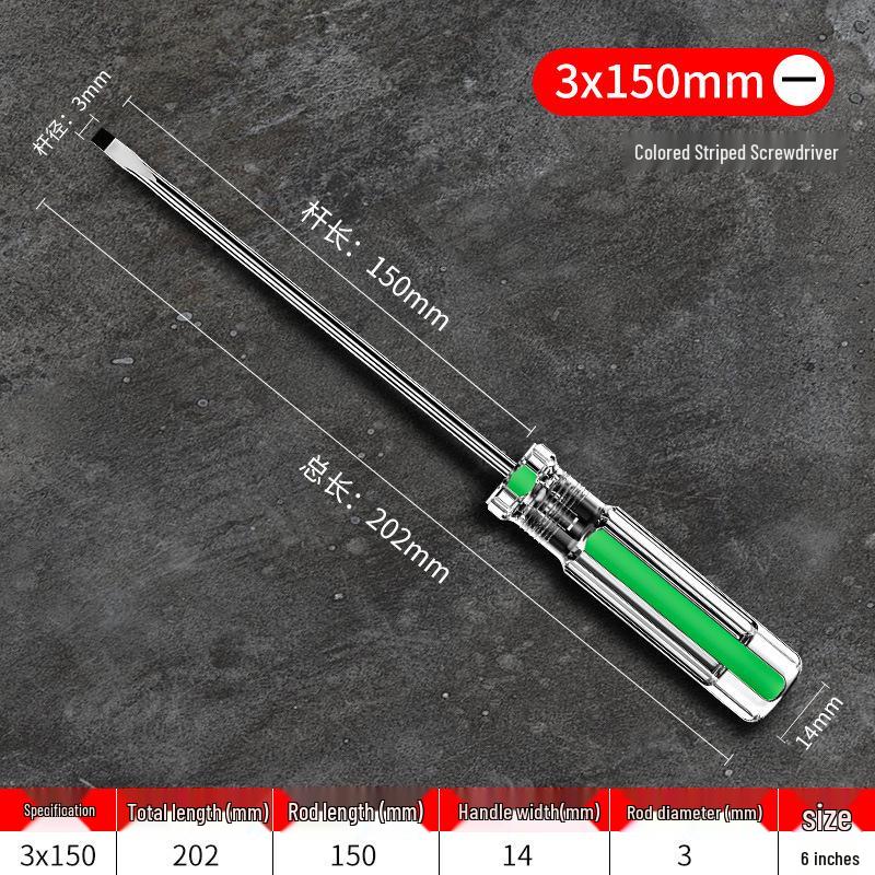 Shengda Strong Magnetic Torx and Phillips Screwdriver Set with Crystal Clear Handles