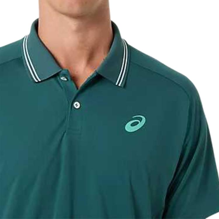 Asics Game Polo Actimotion Breeze Mesh Breathable Polo Shirt Men tops 2041A381-300