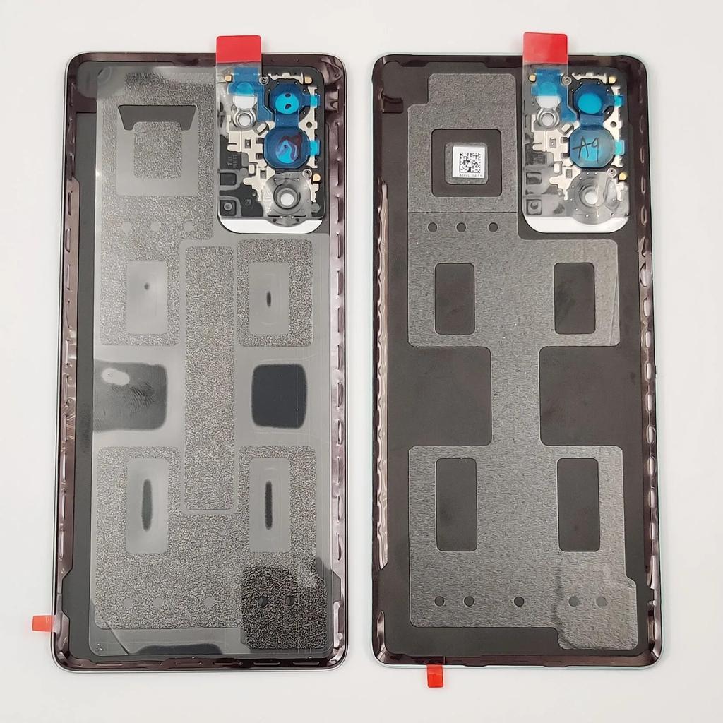 Pentru OPPO Reno6 Pro 5G Capac baterie din sticlă Reno 6 Pro Ușă din spate Panoul carcasei din spate + adeziv pentru obiectivul camerei