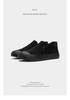 Men's Winter Plus Velvet Low-Top Casual Shoes: Stylish Solid Color, Easy Slip-On Design