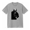 Mikhail Bakunin Anarchia Vintage Style T Shirt for Men and Women Unique Historical Figure Print High Quality Fabric Vintage