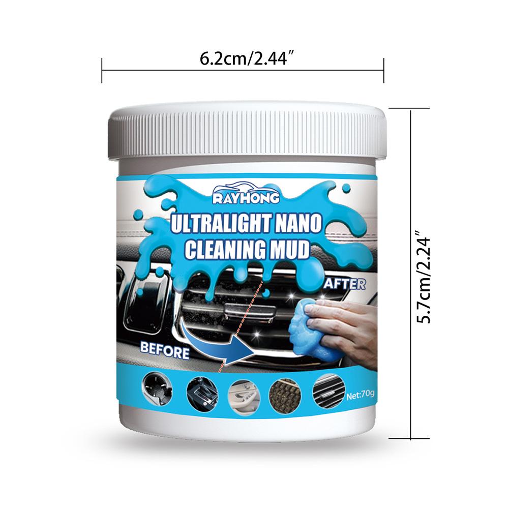 New Auto Car Cleaning Pad Glue Powder Cleaner Magic Cleaner Dust Remover Gel Home Computer Keyboard  Car Cleaning Tool