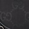 Gucci Detachable Shoulder Strap Zipper Closure Canvas Messenger Bag Men Shoulder Bags Black 739668-FABRP-1000