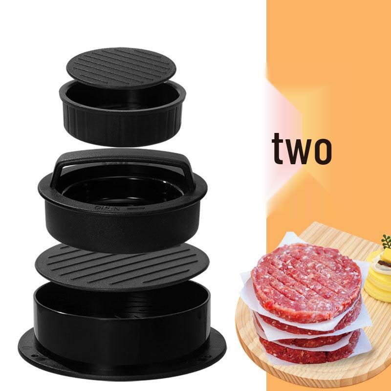 ABS/PP Material Manual Hamburger Press Set, Patty Maker, Meat Press Mold.