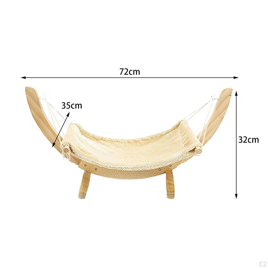Cama Hamaca para Gatos Mueble Silla Columpio Camas para Mascotas para Gatito Jugar Trepar