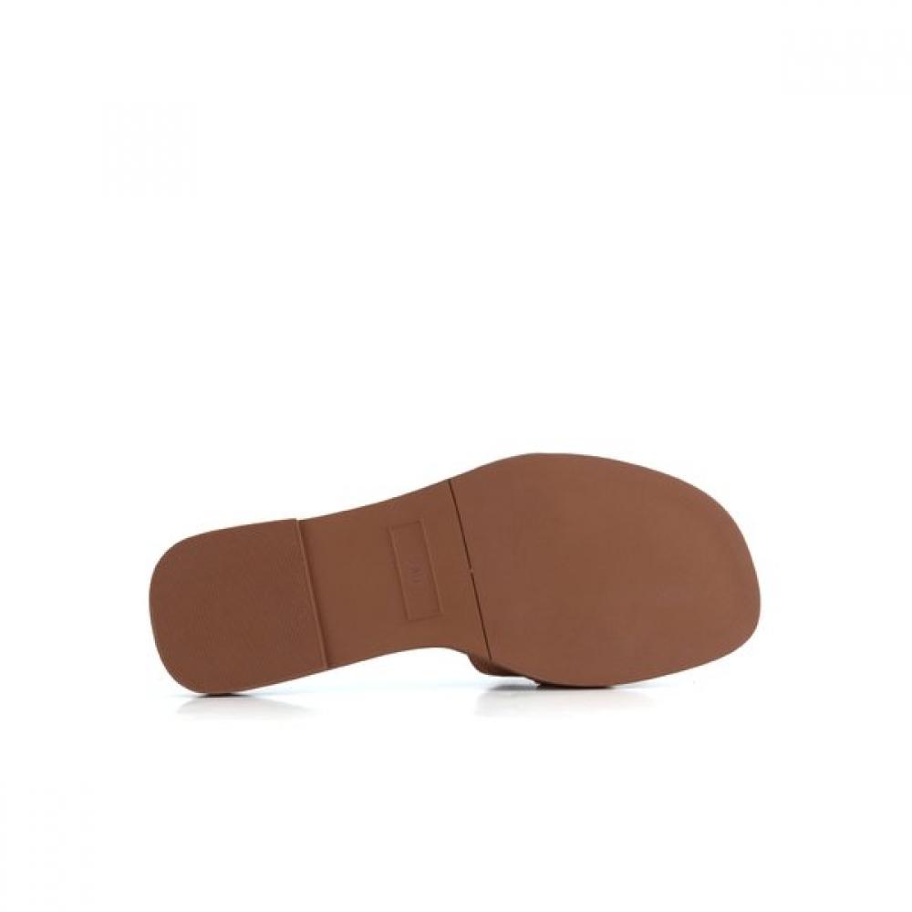 Daks Women 2cm Buckle Mules Slippers Camel Drd604ka34