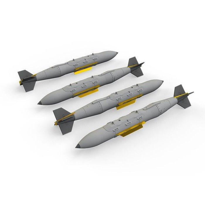 Messing-Set - EDUARD - GBU-31(V)3/B JDAM - 1:72 - Messing - Für Modellbauer 14+