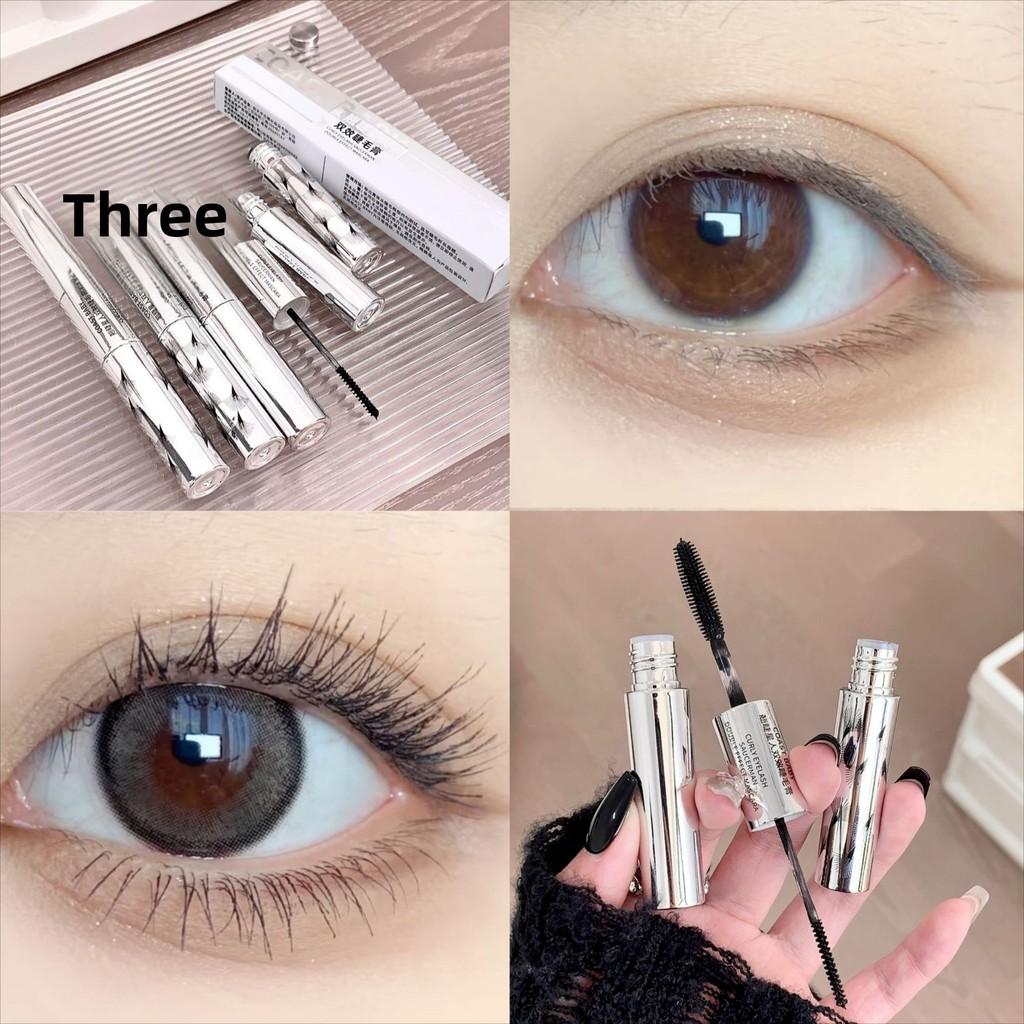 Double-headed Mascara Naturally Thick Long Curly Shape Mascara Waterproof  Long-lasting Styling Daily Cosmetic Students  Fashionable Makeup Women