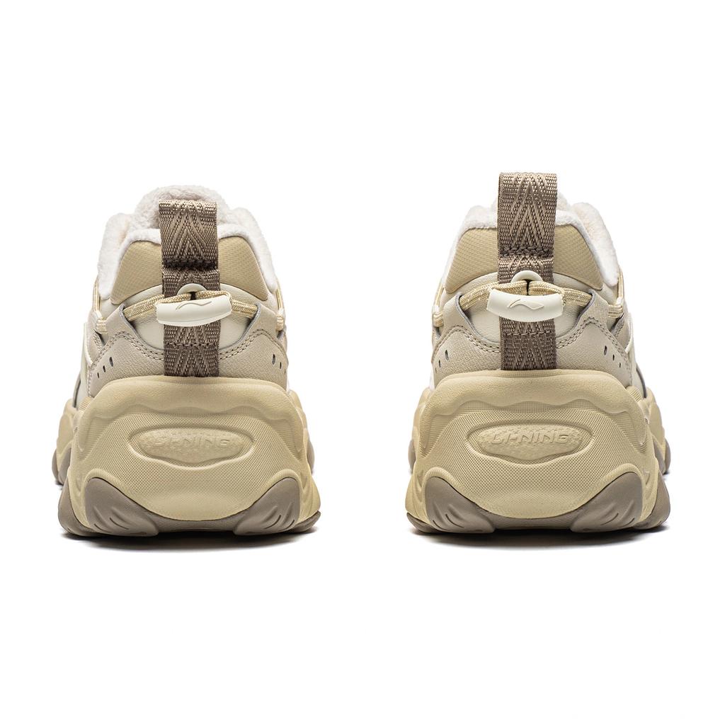 Li-Ning Cat Paw LITE 4 Casual Shoes Women's Low-top Xuan Paper White