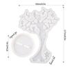 DIY Beauty Shaped Jewelry Holder Silicone Mold Crystal Epoxy Resin Casting Mold Earring Necklace Display Stand Molds