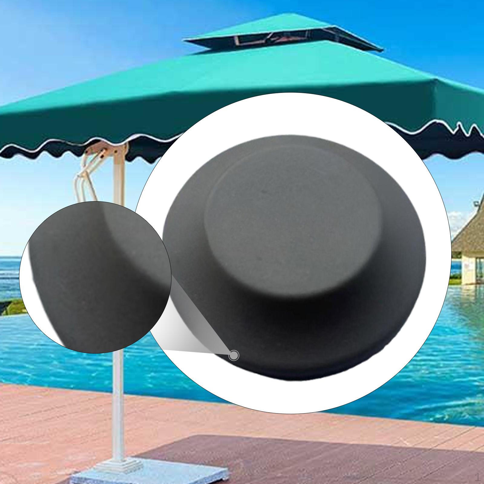 

Аксессуары для уличного зонта Патио Верхняя заглушка Легкая установка Крепление Аксессуар для зонта серый