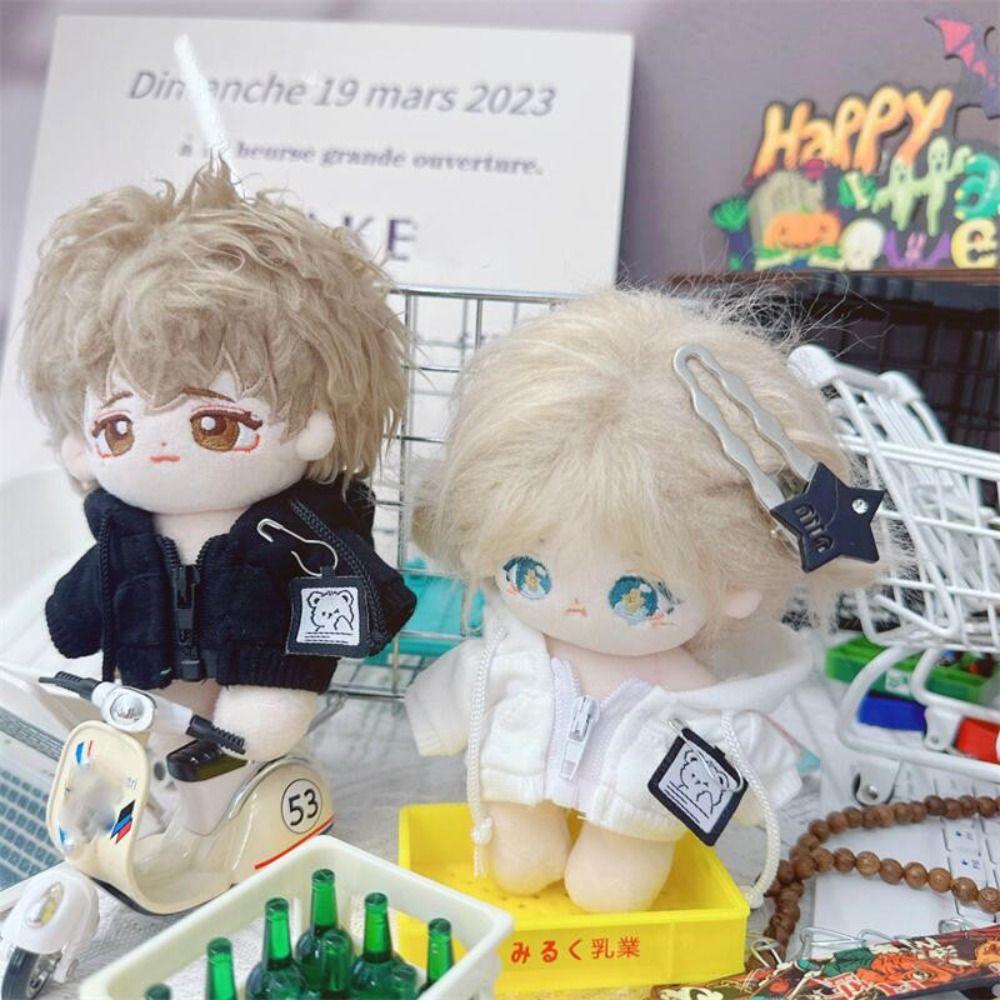 Fashion Doll Sweatshirt 2 Colors Doll Outfits Plush Doll Coat 10/20cm Cotton Dolls/1/12 BJD Dolls