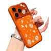 ins small fresh white chrysanthemum suitable for Apple 17/16 large window mobile phone case IP15/14/13 matte 12 fashion 11