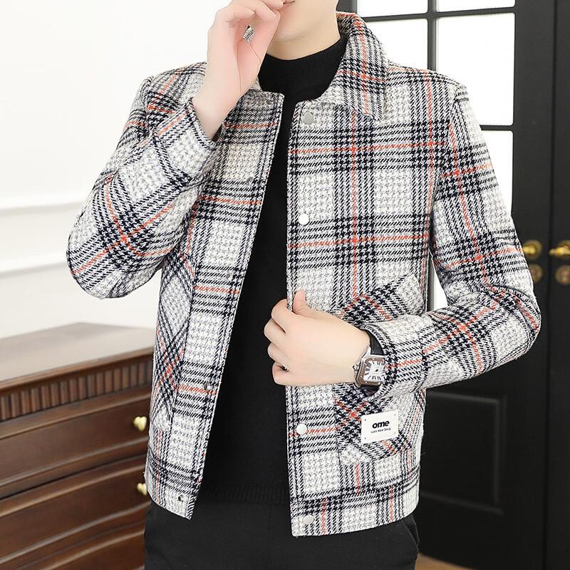 Tucano Men's Stylish Plaid Spring Jacket