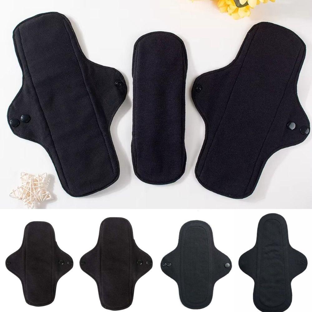 Seamless Menstrual Cloth Pads Washable Nursing Pad for Women Anti-Slip Panty Liner  Night