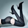 Women Stockings Glossy Ultra-Thin Suspenders Garter Belt Pantyhose Hip-Wrapped Detachable Oil Shiny Seamless High Sockings