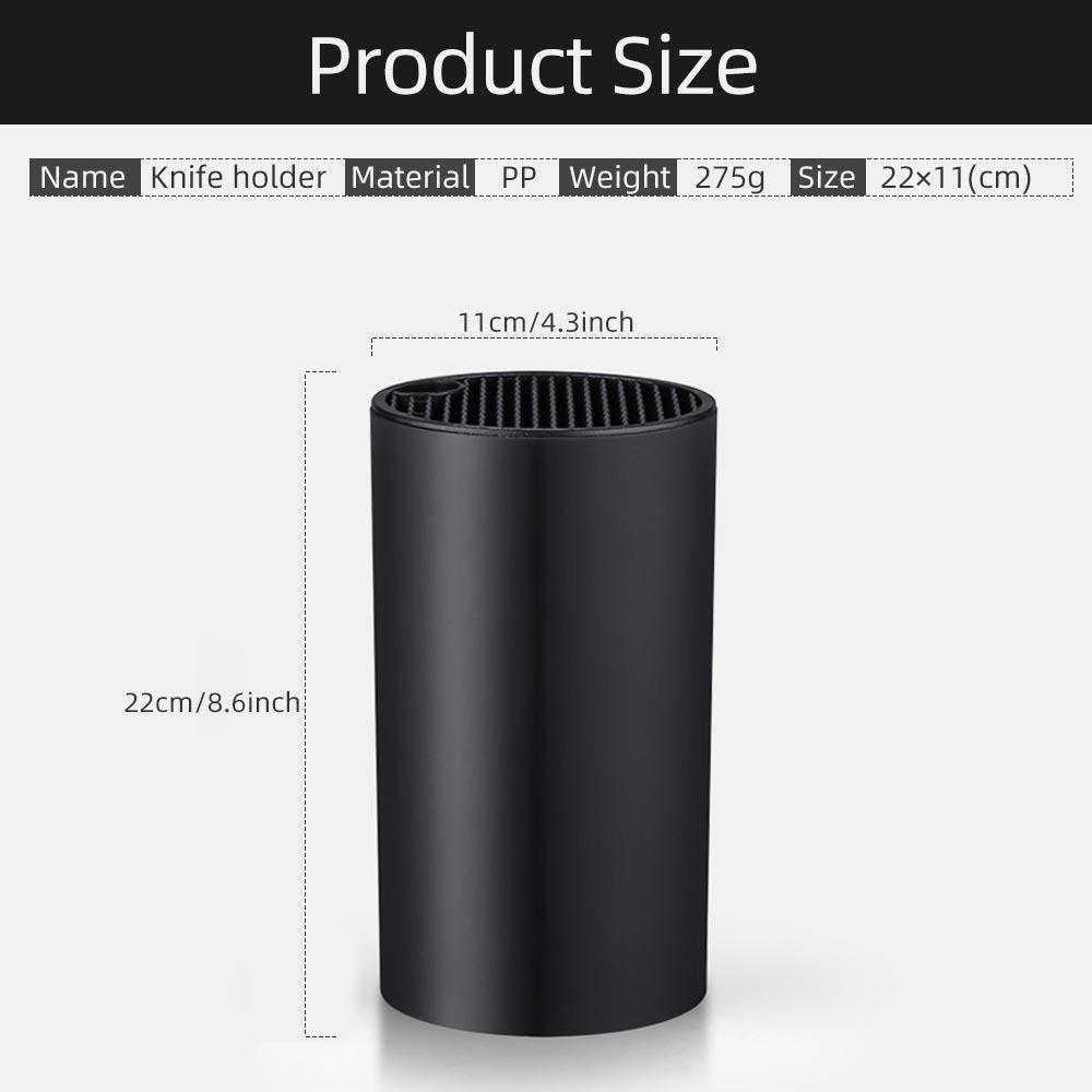 

Подставка для ножей, многофункциональная подставка для кухонных принадлежностей, подставка для ножей, полипропиленовая подставка для столовых приборов, контейнер для хранения ложек и вилок, кухонный органайзер, стойка