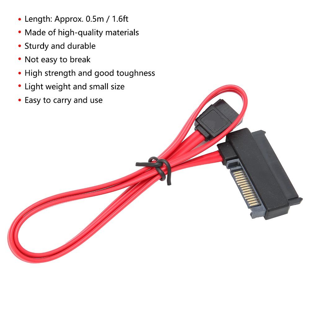 with 15Pin SATA Power Port SATA Cable Adapter 0.5m/1.6ft Converter Cord  Data Transfer