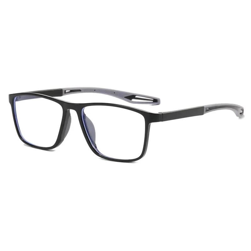 Vintage TR90 Sports Myopia Glasses Anti Blue Light Women Men's Near Sight Eyeglasses Finished Prescription Minus Eyewear Diopter