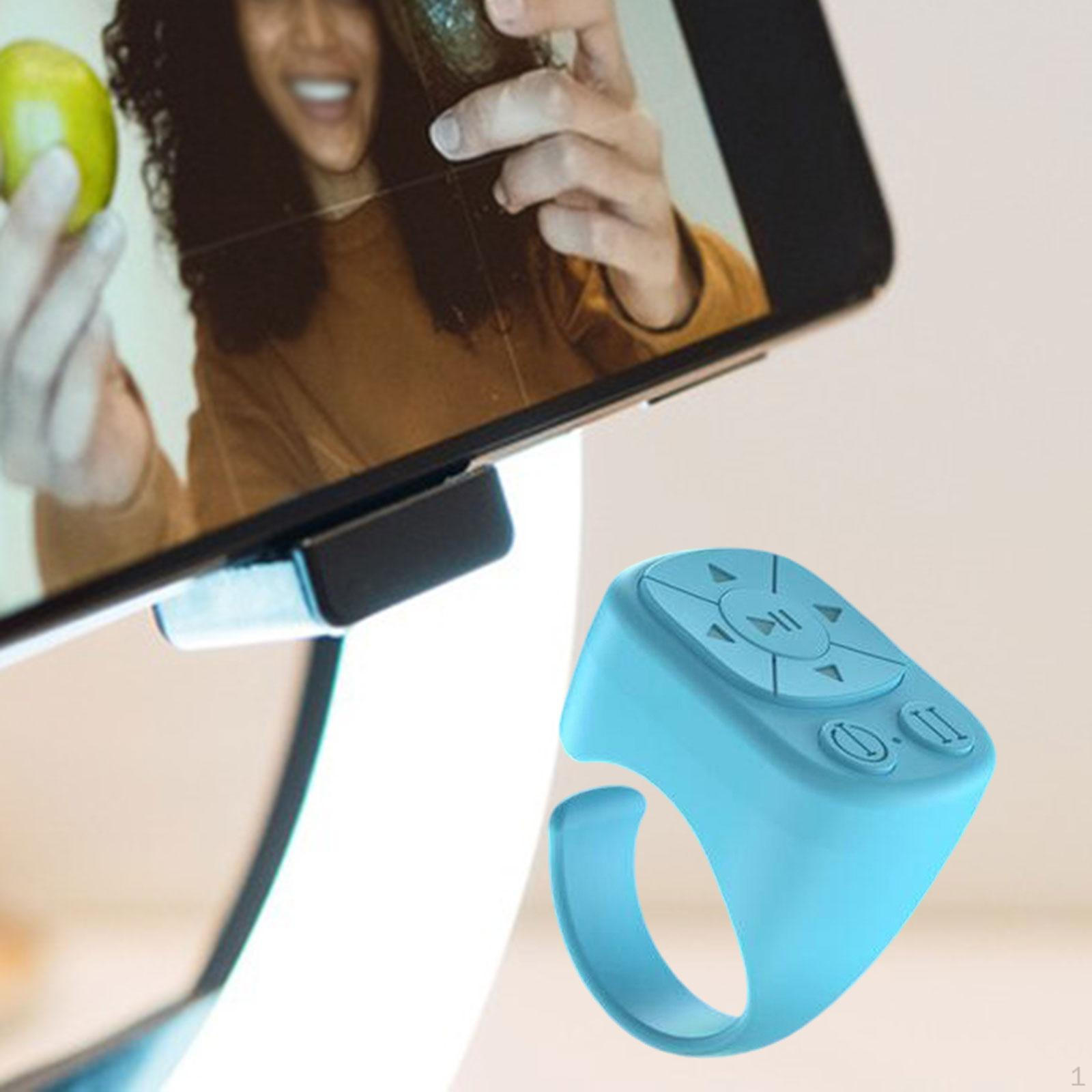 

Scroll Control Page Turner Camera Shutter for Office Workers синій