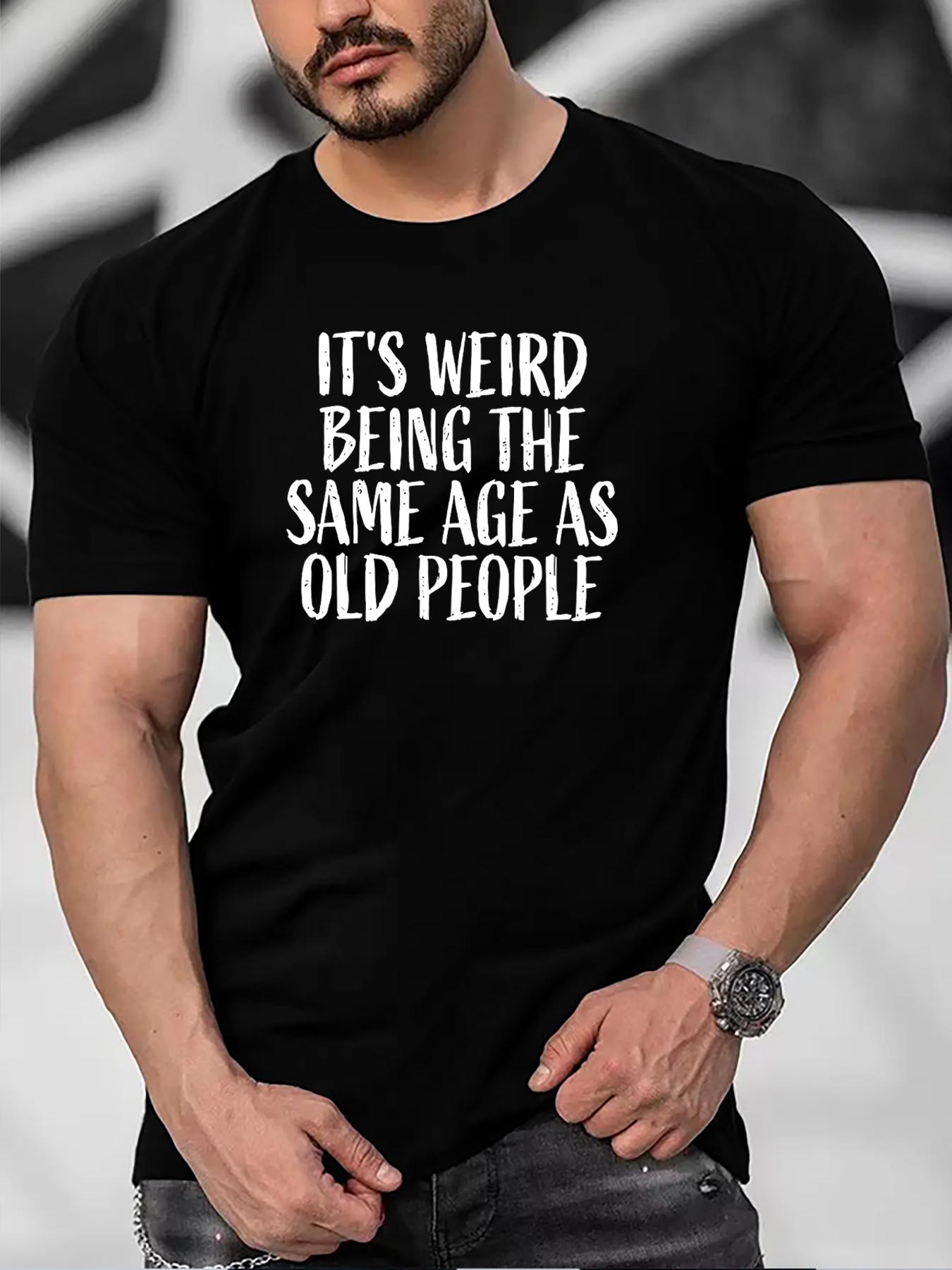 Summer Mens Fashion Pattern Short Sleeve TShirt S