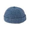 Fashion Washed Cotton Docker Cap Adjustable Windproof Brimless Skullcap Casual Retro Beanie Hat Hip Hop