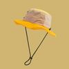 Fashion Trendy Bucket Hat Anti-Sun Anti-UV Sunscreen Hat Breathable Adjustable Fishing Cap Outdoor Sports