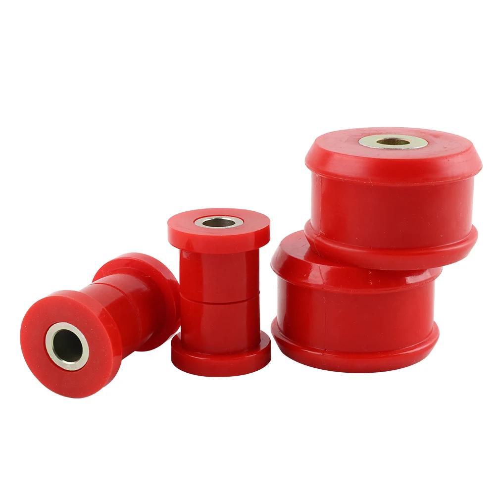 Red Front Polyurethane Control Arm Bushing Kit For 1985-06 VW Jetta Golf MK2 MK3 MK4